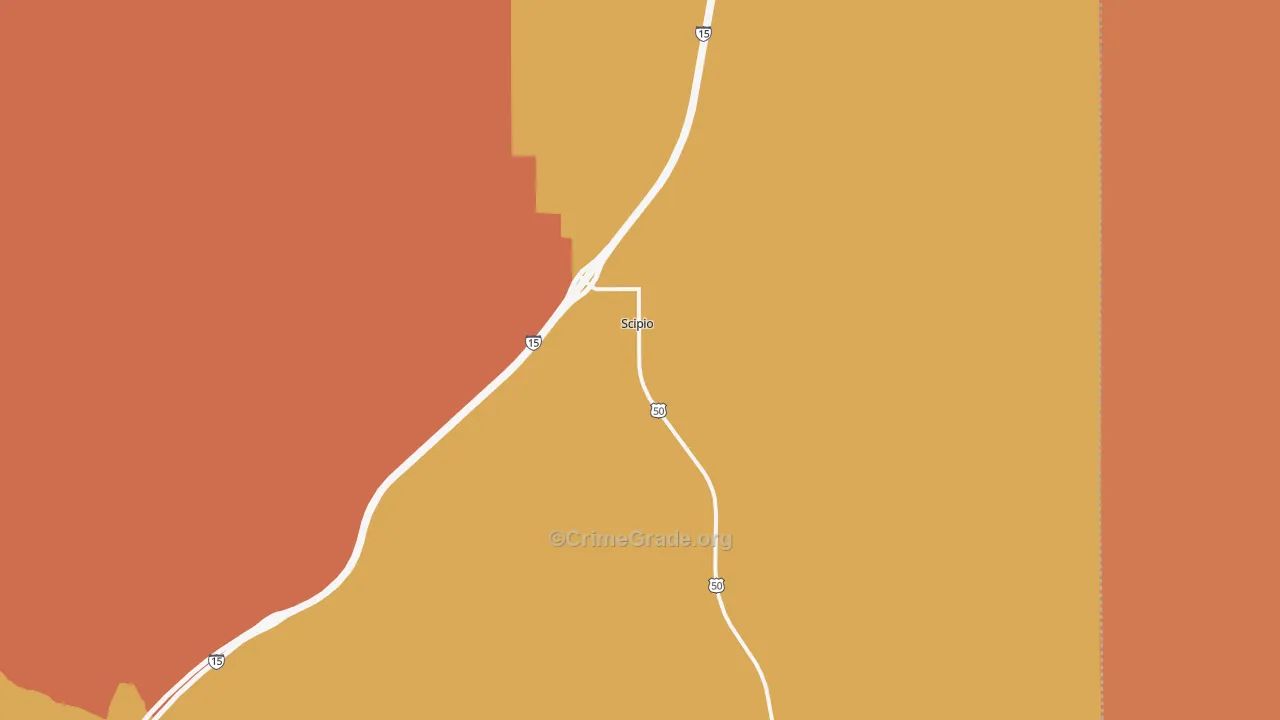 84656, UT Map of Drug-Related Crime Rates
