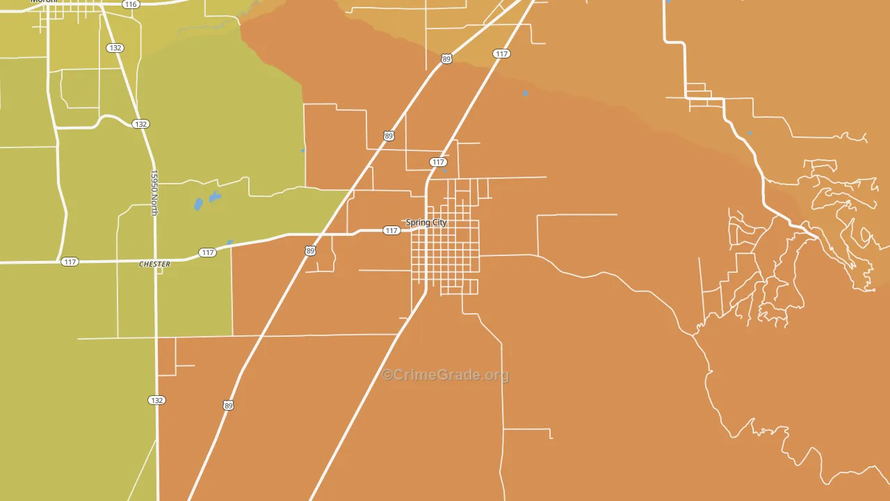 84662, UT Map of Drug-Related Crime Rates