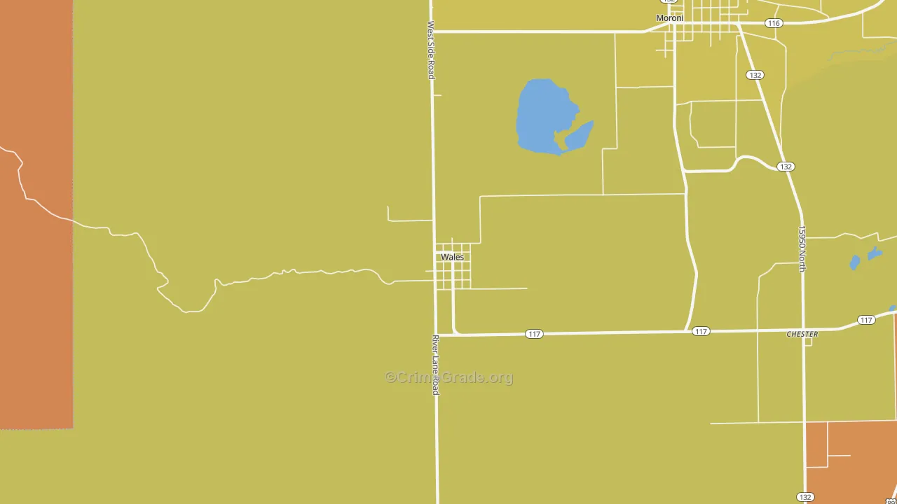 84667, UT Map of Drug-Related Crime Rates