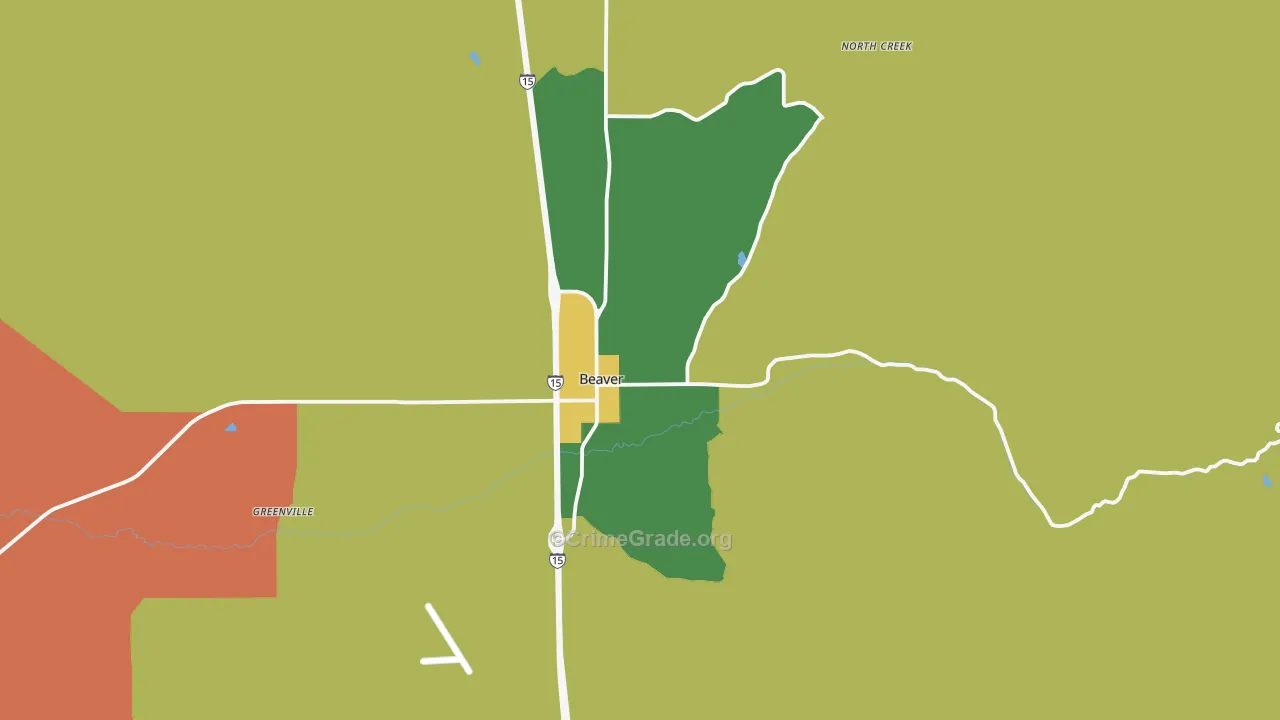 84713, UT Map of Drug-Related Crime Rates