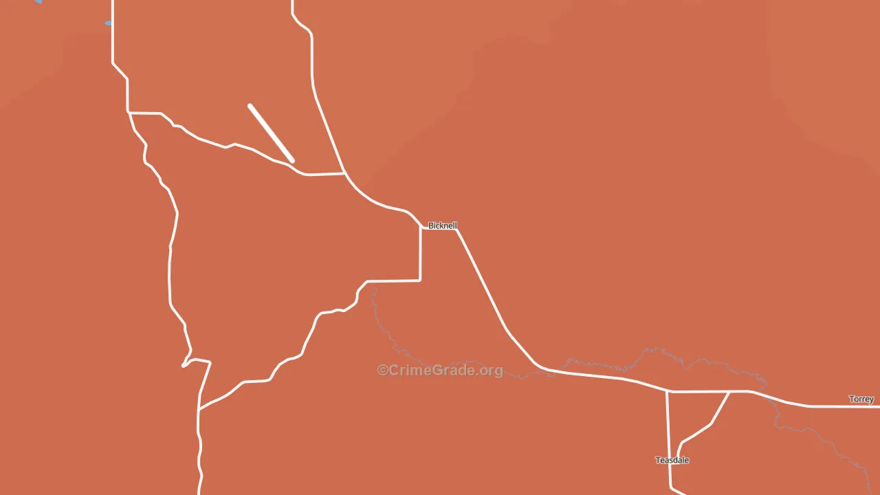 84715, UT Map of Drug-Related Crime Rates
