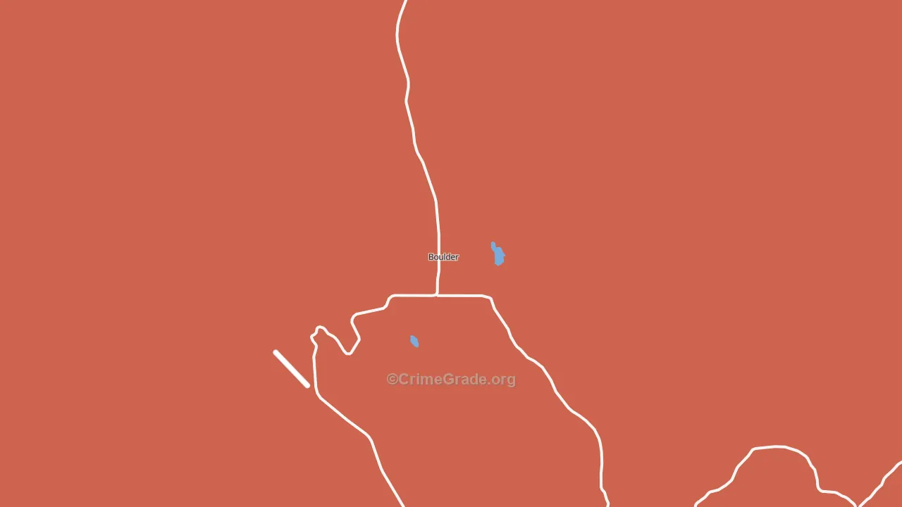 84716, UT Map of Drug-Related Crime Rates