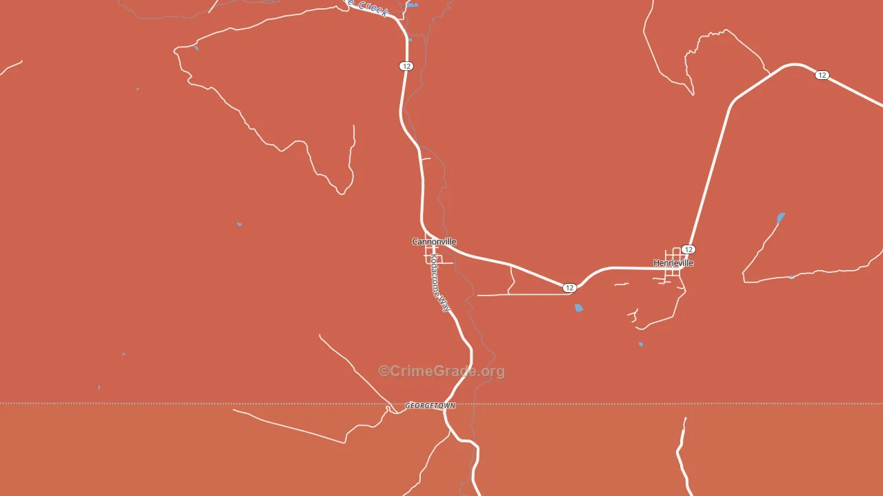 84718, UT Map of Drug-Related Crime Rates