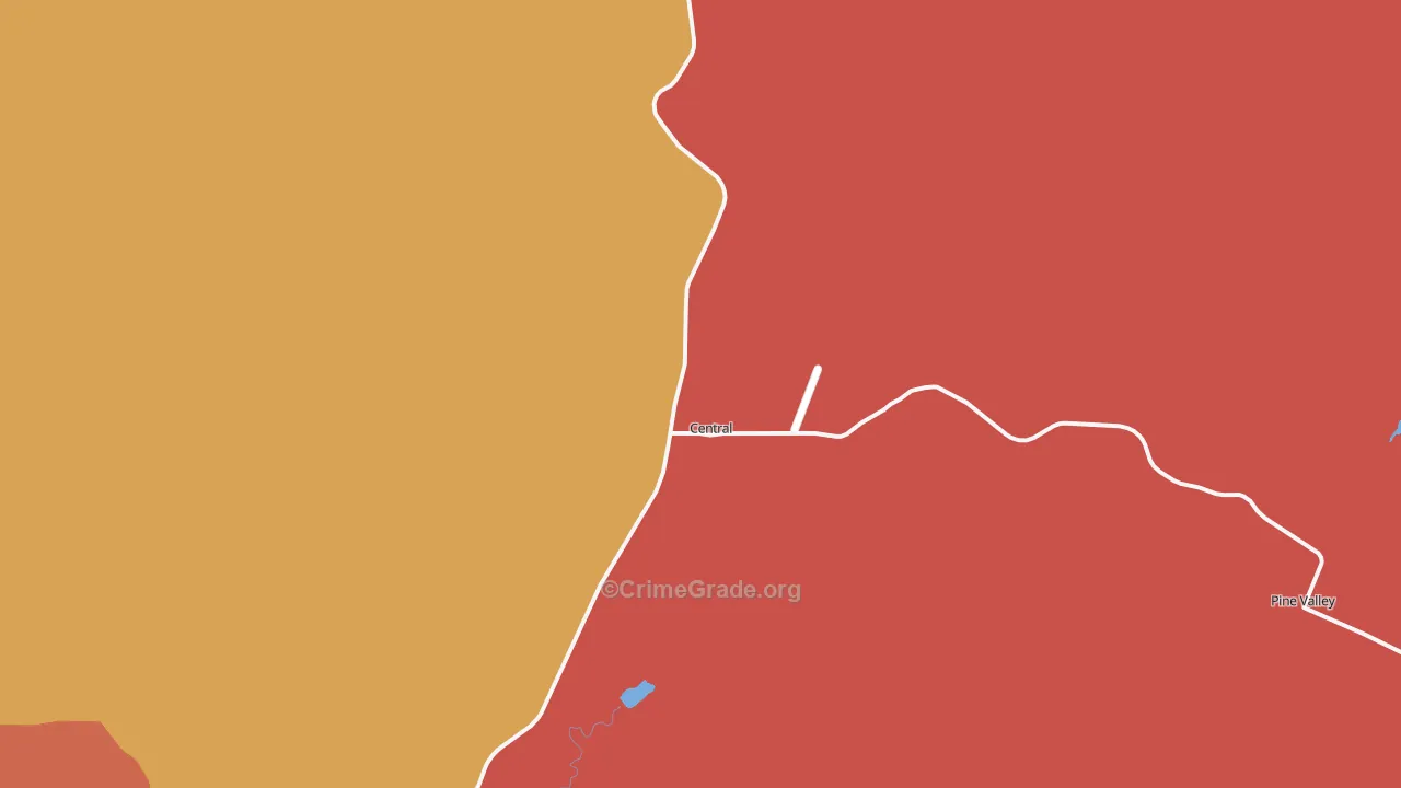 84722, UT Map of Drug-Related Crime Rates