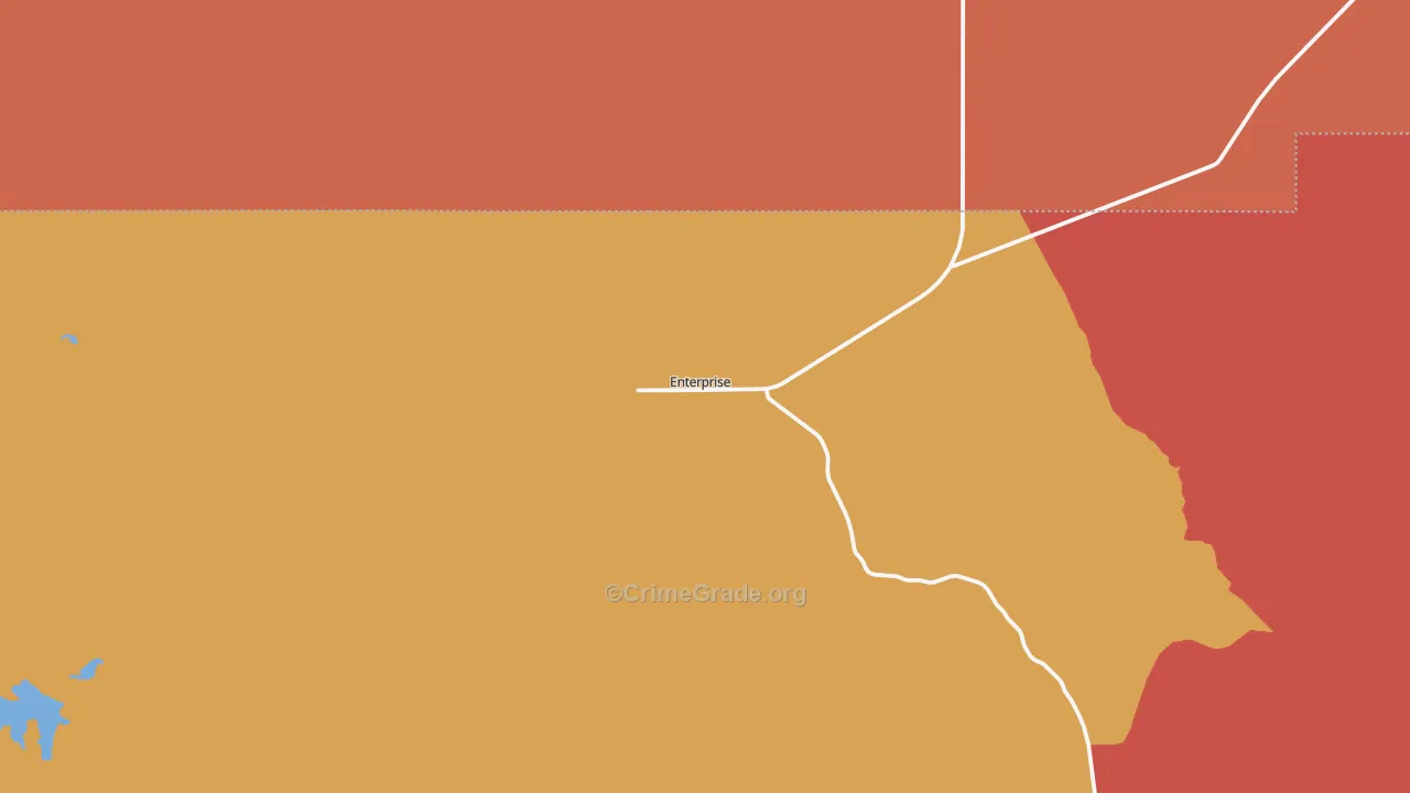 84725, UT Map of Drug-Related Crime Rates