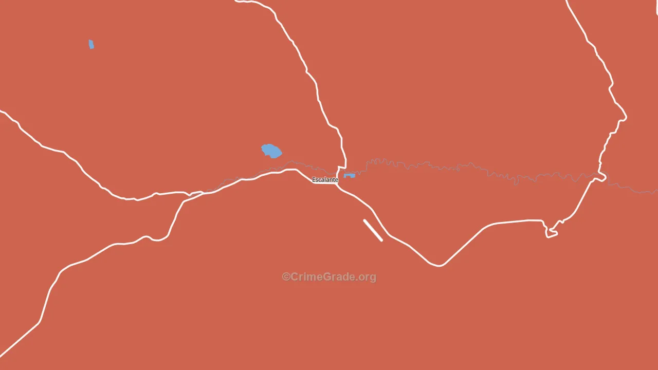 84726, UT Map of Drug-Related Crime Rates