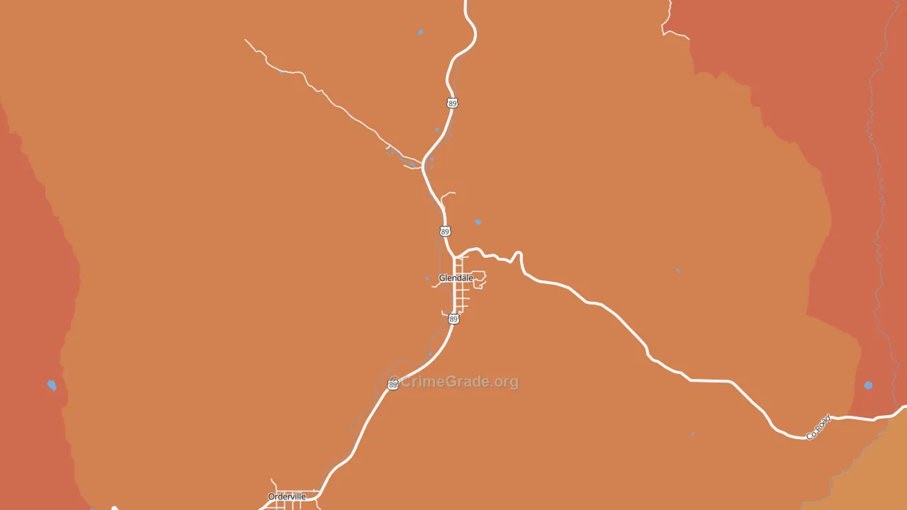 84729, UT Map of Drug-Related Crime Rates