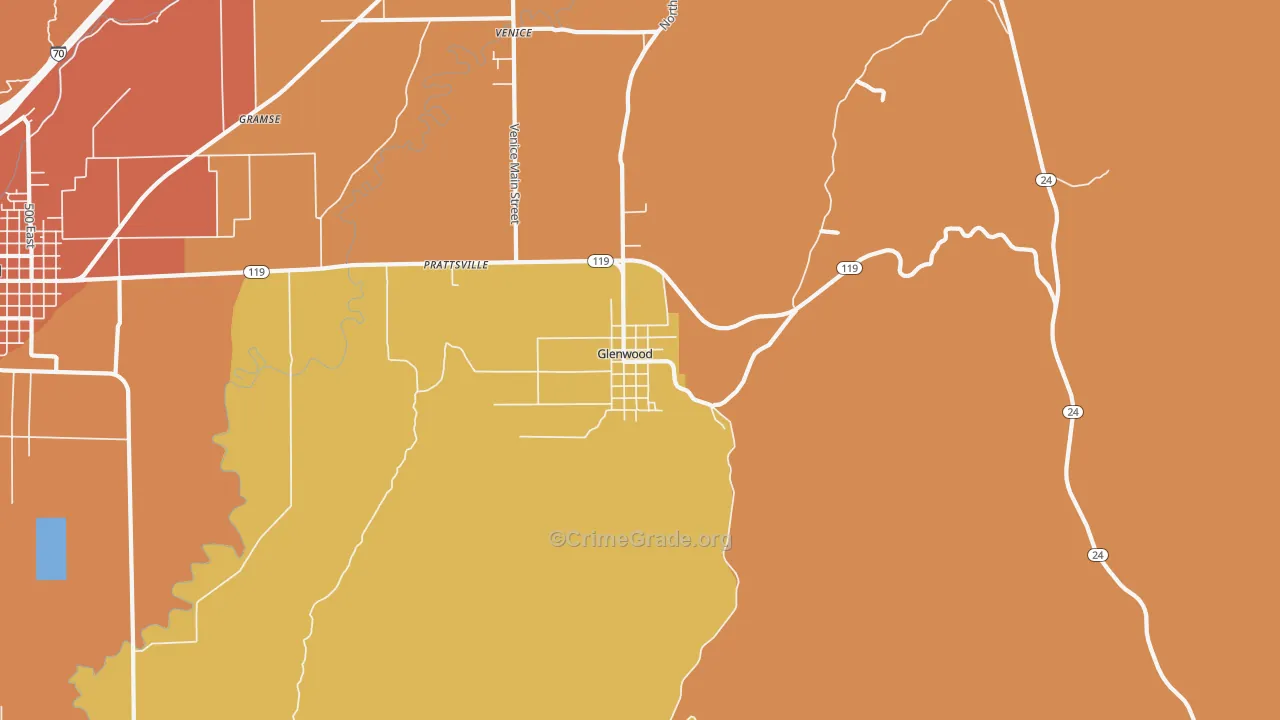 84730, UT Map of Drug-Related Crime Rates