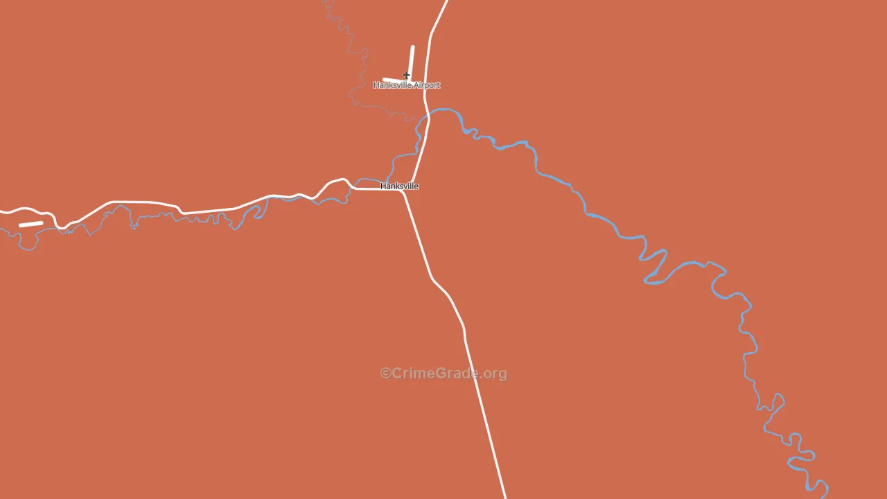 84734, UT Map of Drug-Related Crime Rates