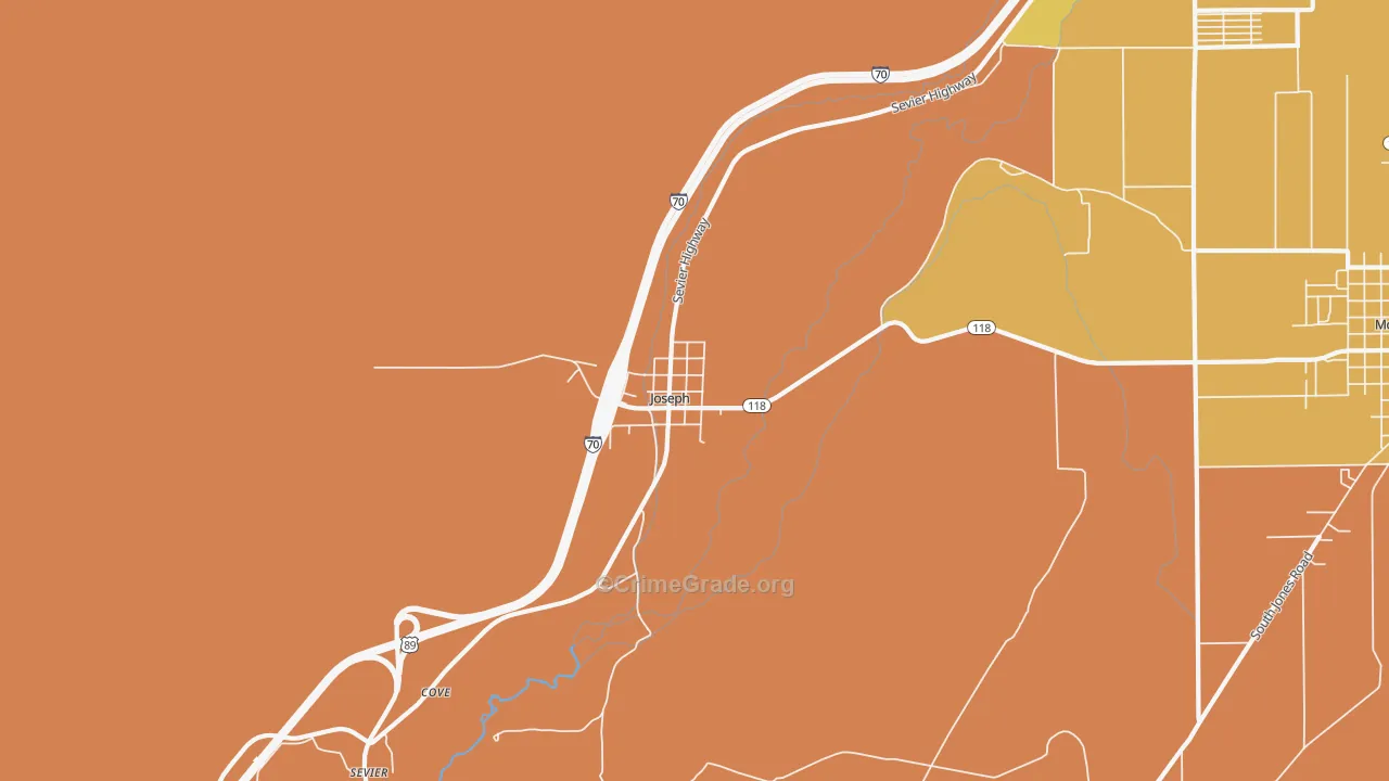84739, UT Map of Drug-Related Crime Rates