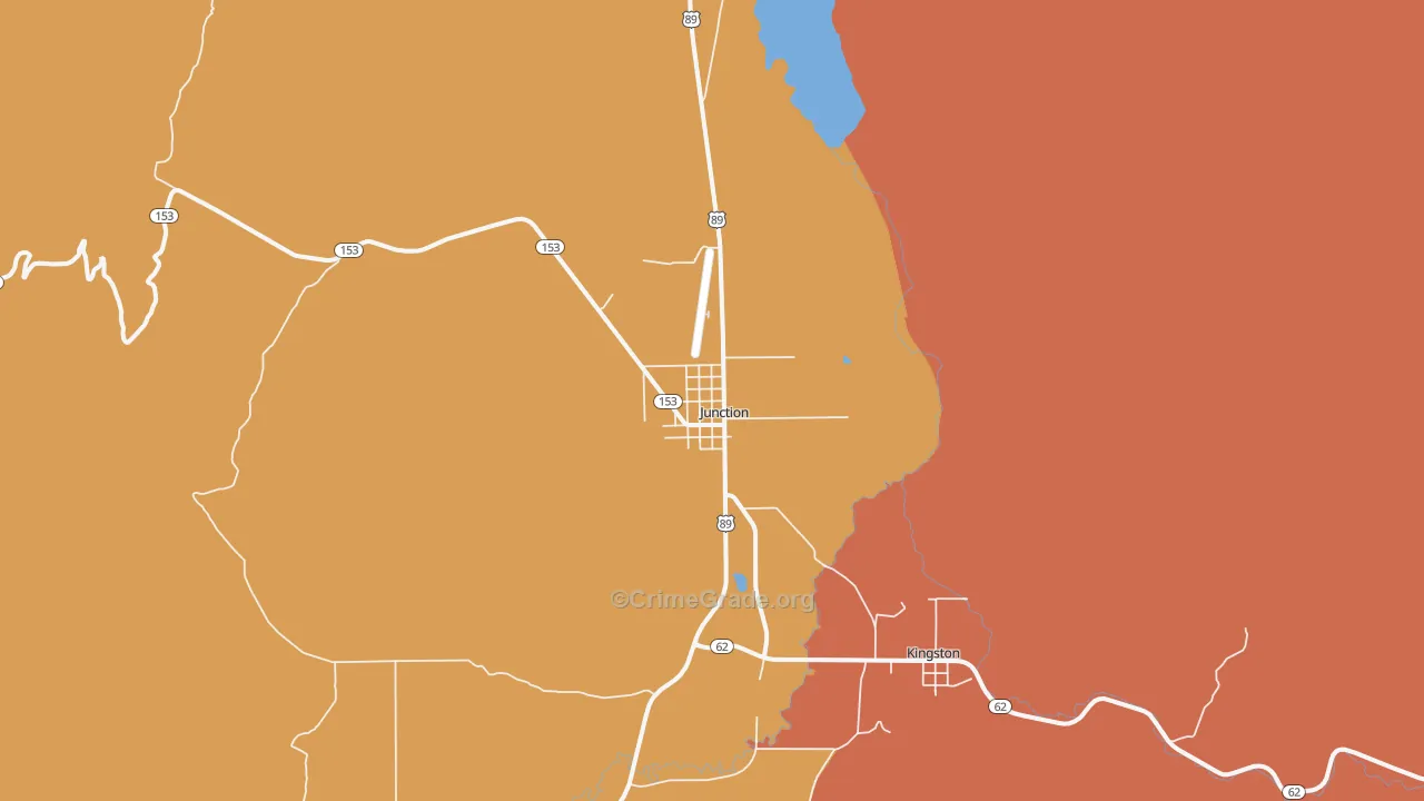 84740, UT Map of Drug-Related Crime Rates