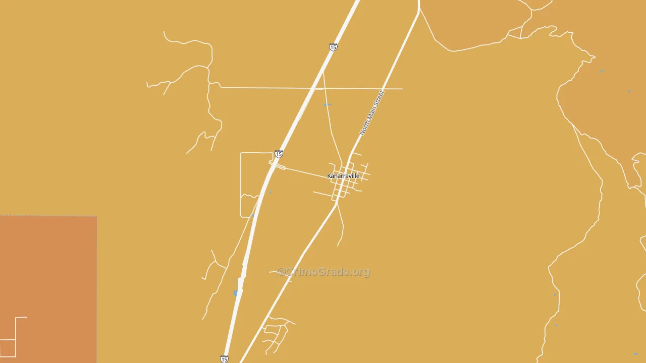 84742, UT Map of Drug-Related Crime Rates