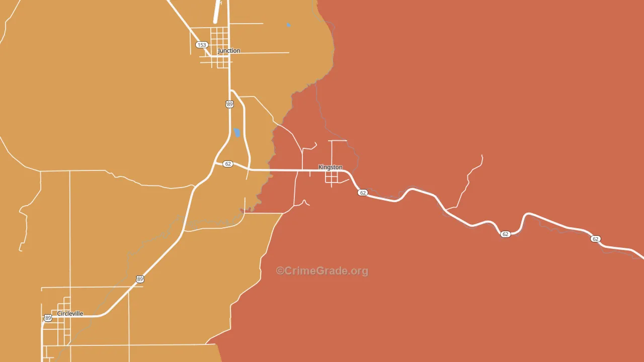 84743, UT Map of Drug-Related Crime Rates