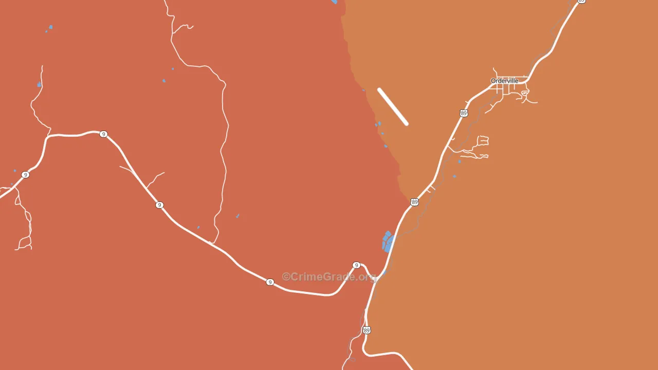 84755, UT Map of Drug-Related Crime Rates