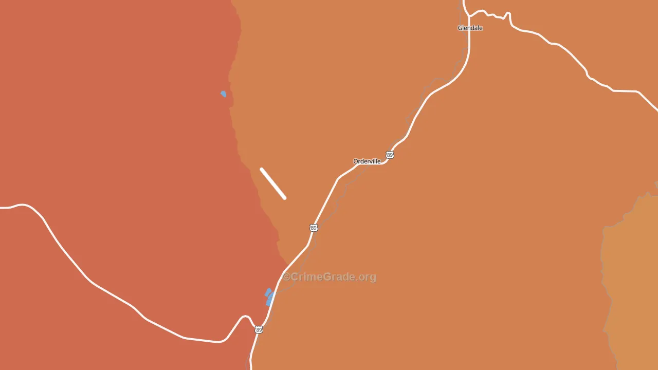 84758, UT Map of Drug-Related Crime Rates