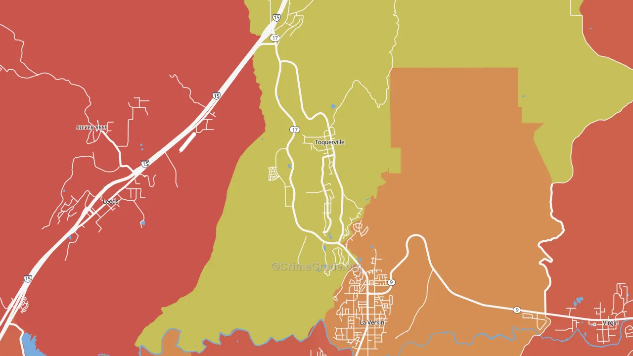 84774, UT Map of Drug-Related Crime Rates