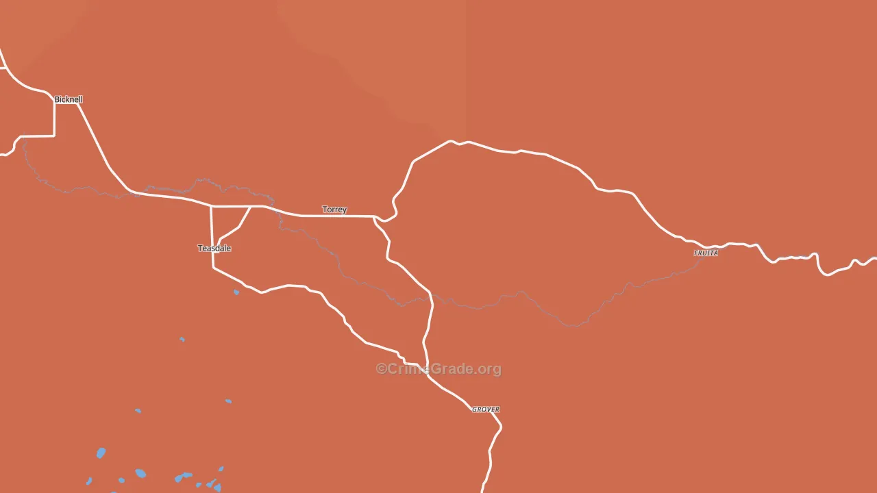 84775, UT Map of Drug-Related Crime Rates