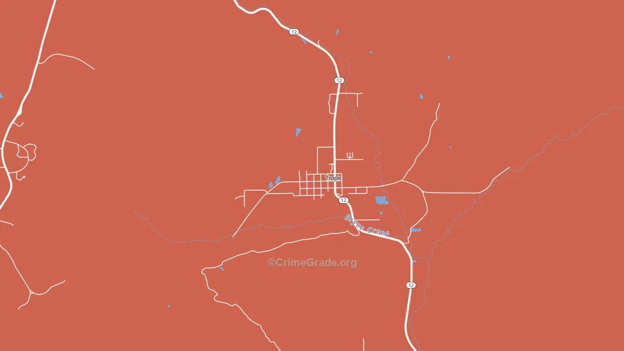 84776, UT Map of Drug-Related Crime Rates