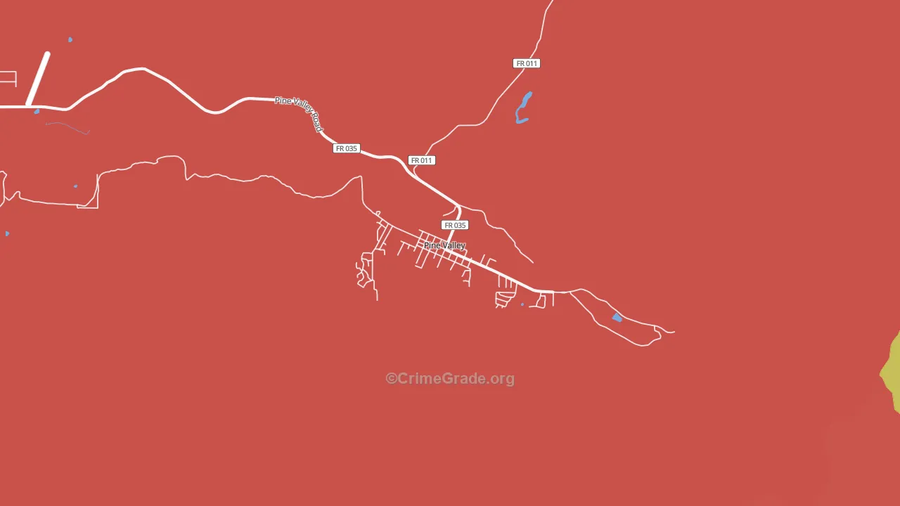 84781, UT Map of Drug-Related Crime Rates