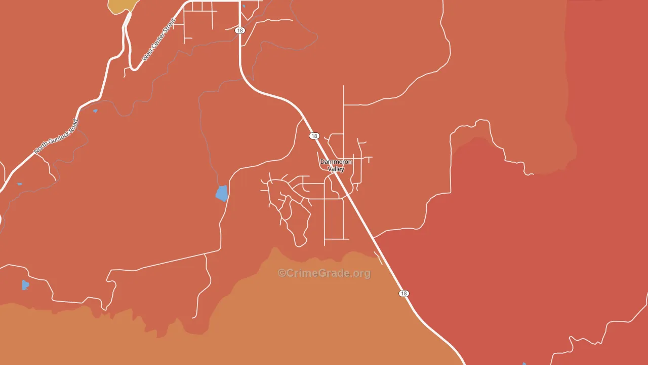 84783, UT Map of Drug-Related Crime Rates