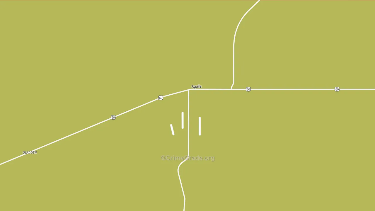85320, AZ Map of Drug-Related Crime Rates