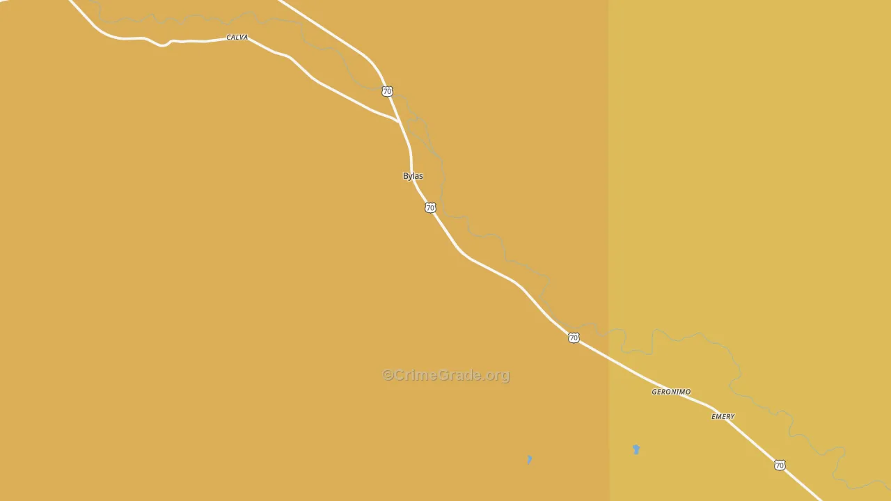 85530, AZ Map of Drug-Related Crime Rates