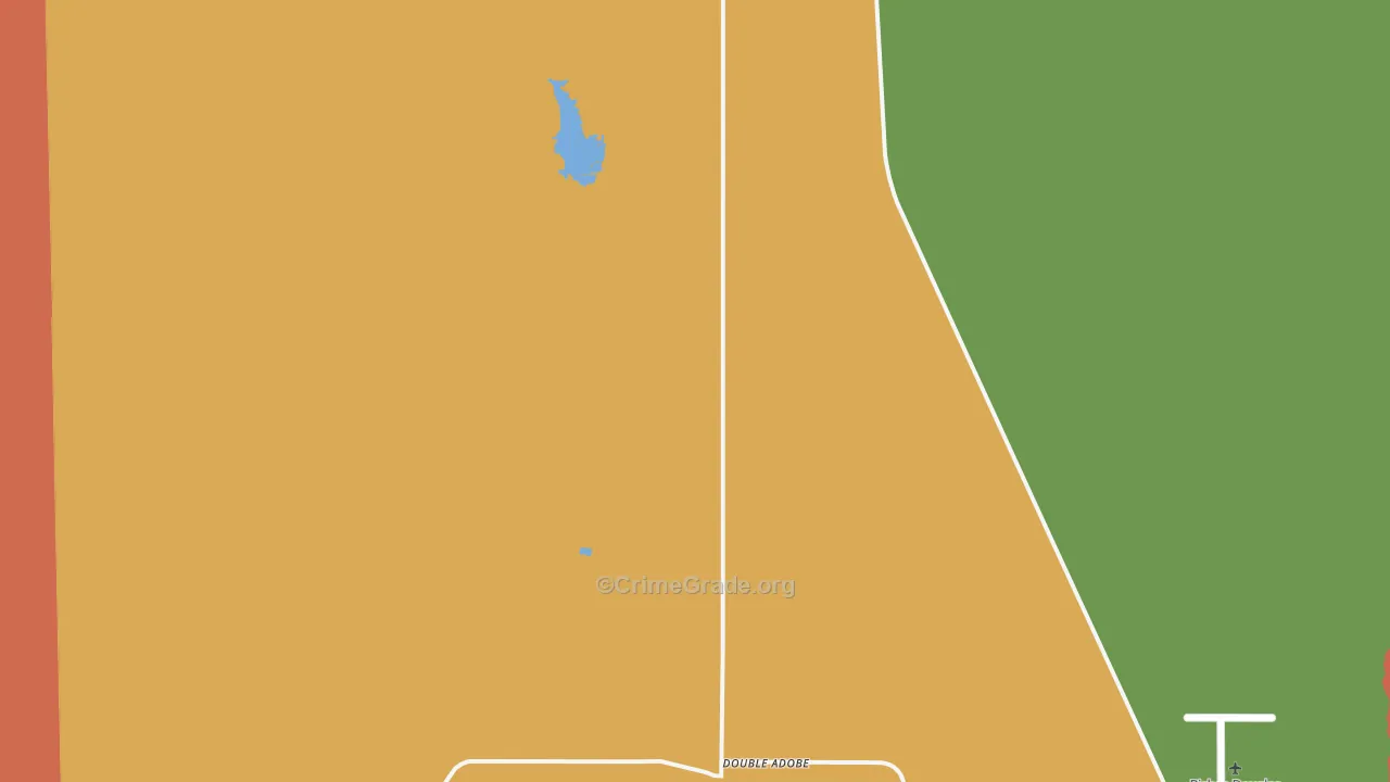 85617, AZ Map of Drug-Related Crime Rates
