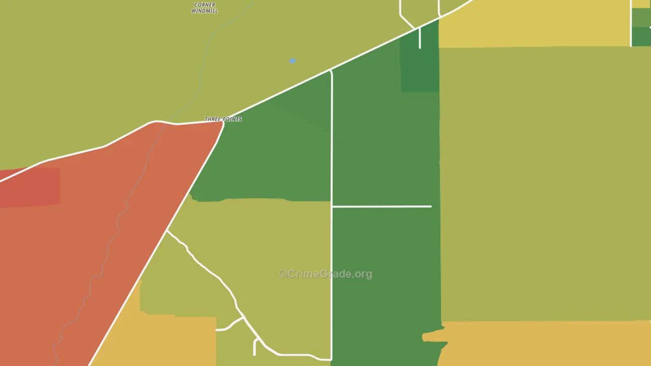 85736, AZ Map of Drug-Related Crime Rates