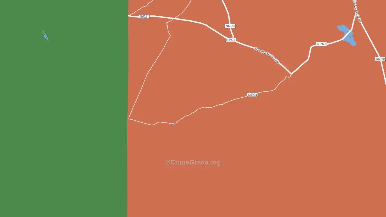 86003, AZ Map of Drug-Related Crime Rates