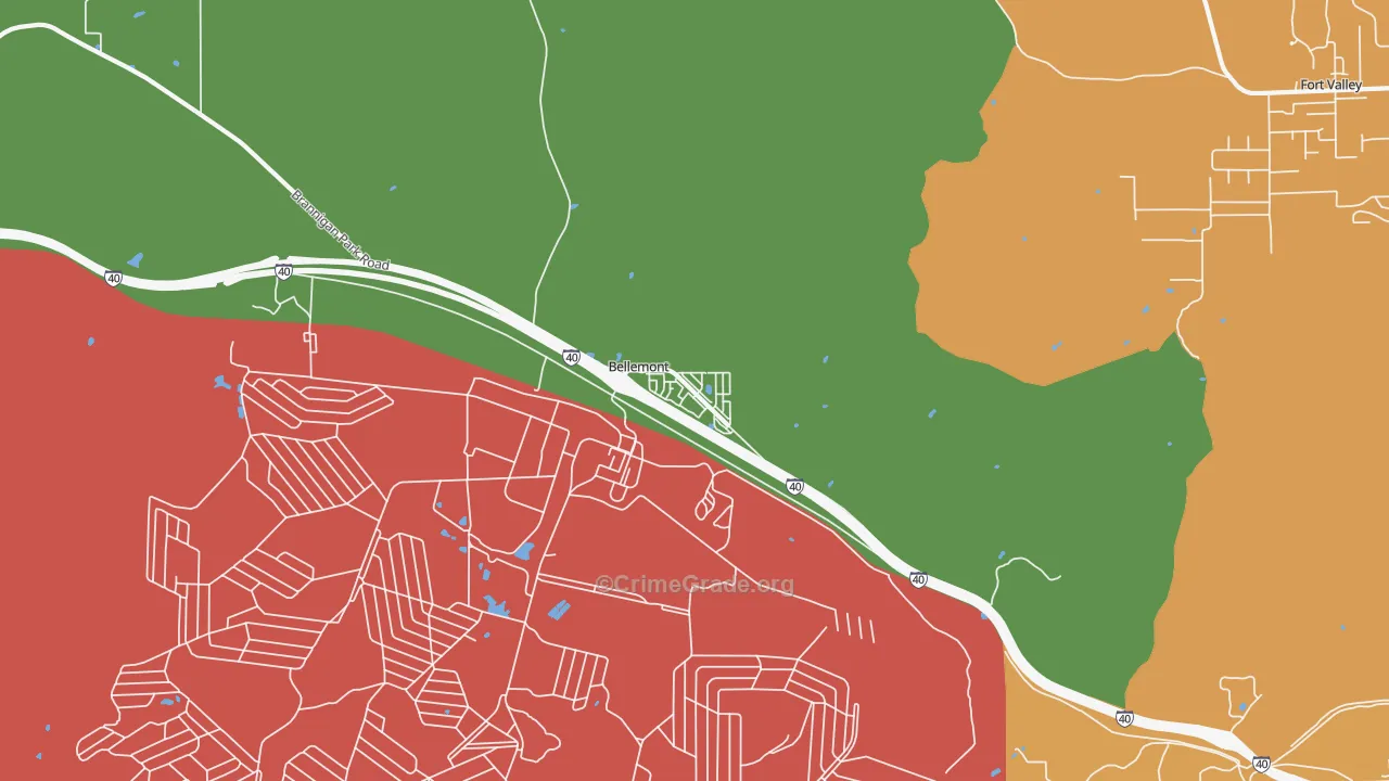86015, AZ Map of Drug-Related Crime Rates