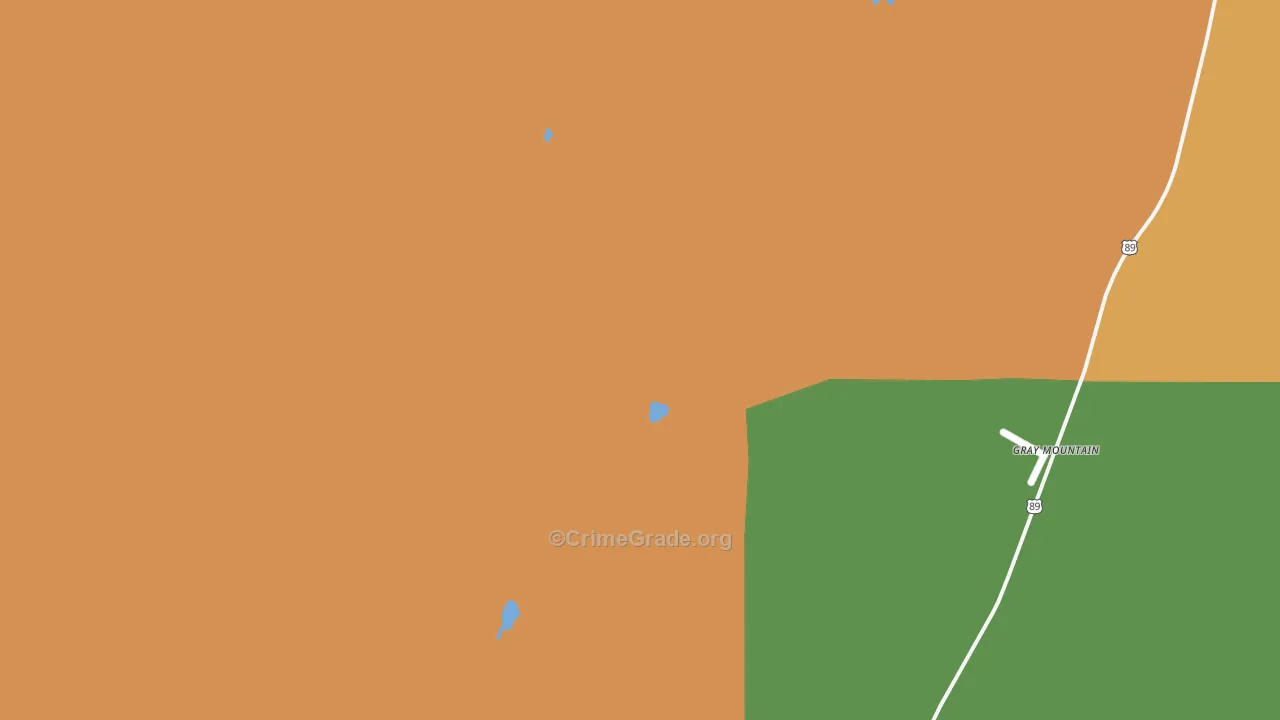 86016, AZ Map of Drug-Related Crime Rates