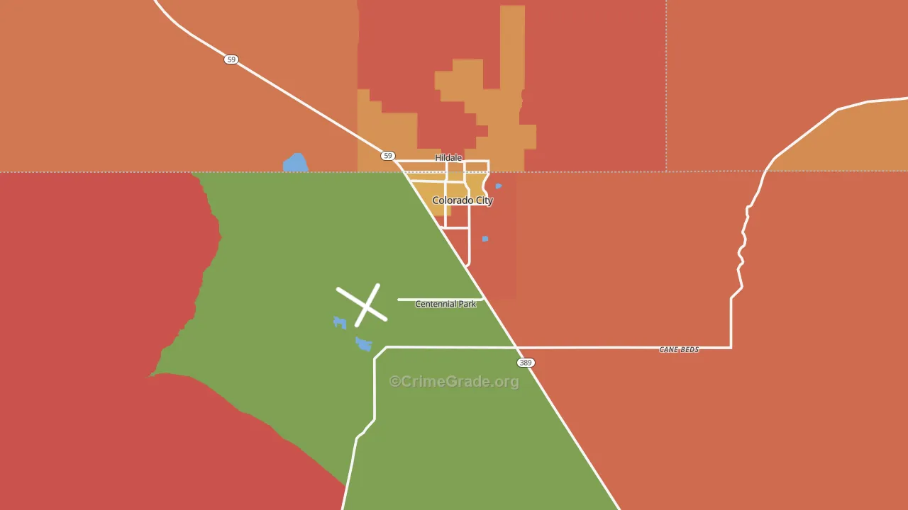 86021, AZ Map of Drug-Related Crime Rates