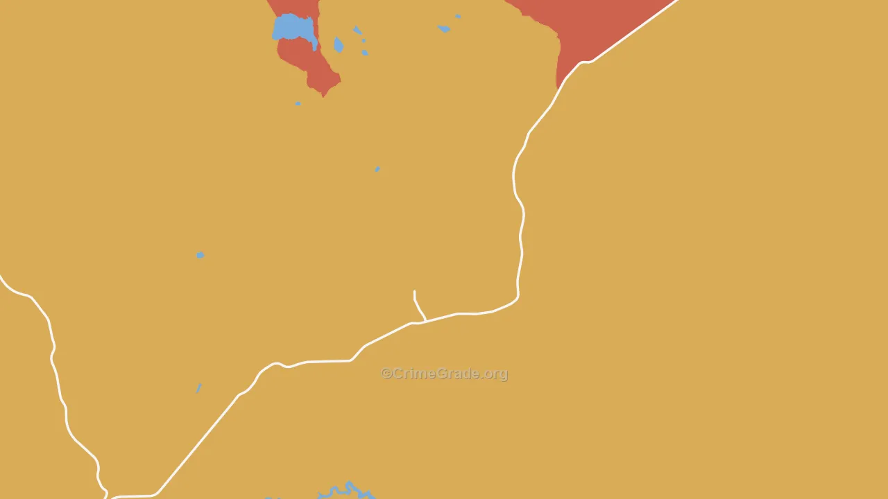 86024, AZ Map of Drug-Related Crime Rates