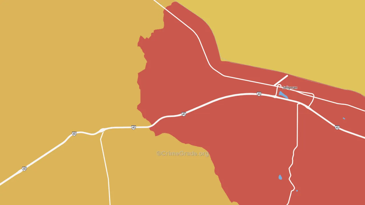 86337, AZ Map of Drug-Related Crime Rates