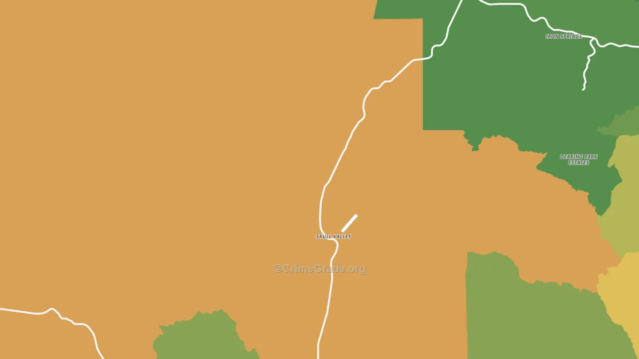 86338, AZ Map of Drug-Related Crime Rates