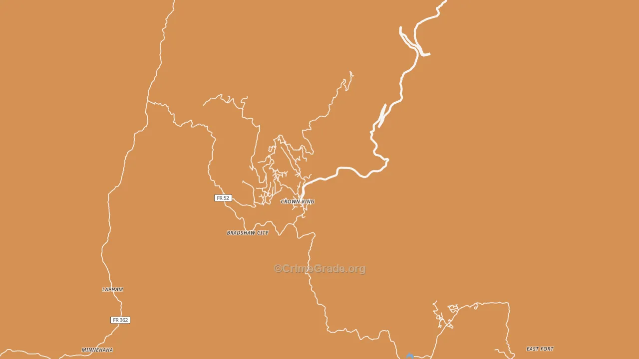 86343, AZ Map of Drug-Related Crime Rates