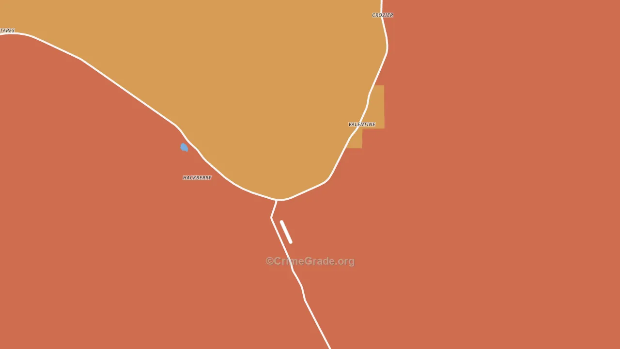 86411, AZ Map of Drug-Related Crime Rates