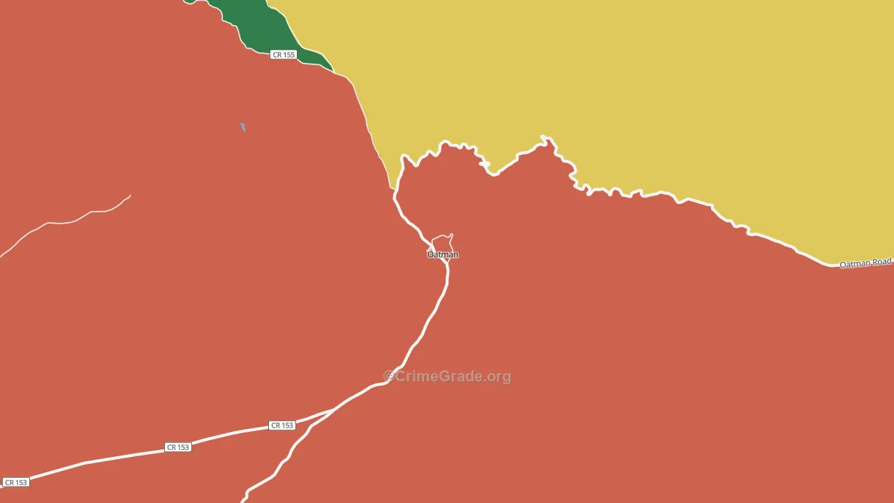 86433, AZ Map of Drug-Related Crime Rates