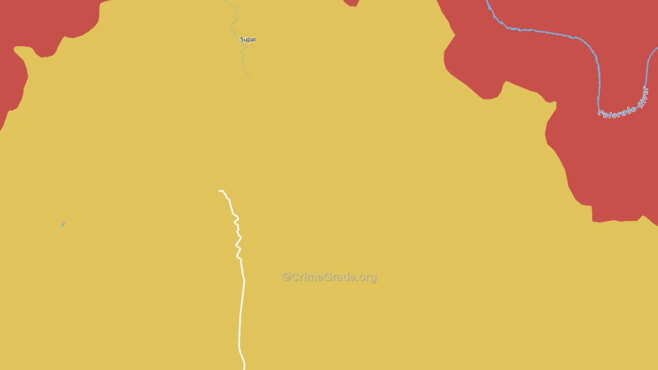 86435, AZ Map of Drug-Related Crime Rates
