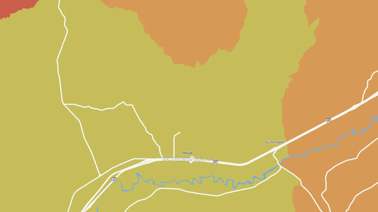 86506, AZ Map of Drug-Related Crime Rates
