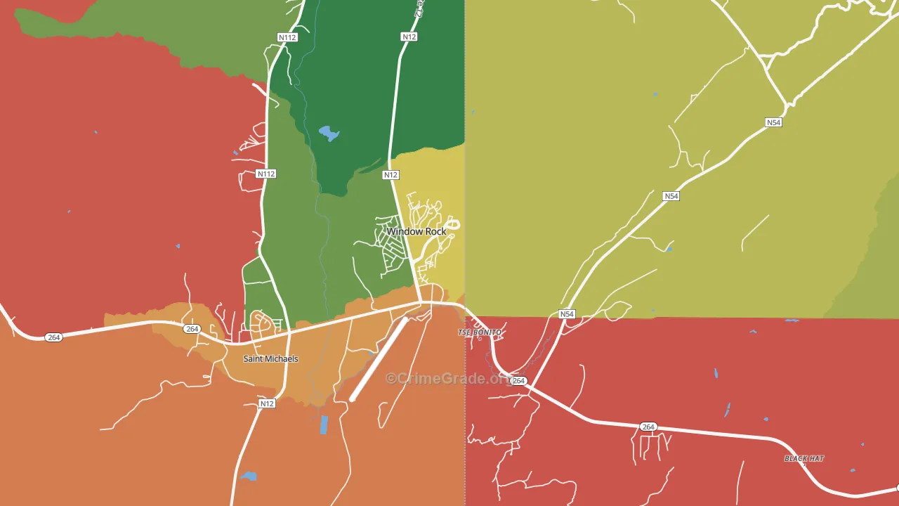 86515, AZ Map of Drug-Related Crime Rates
