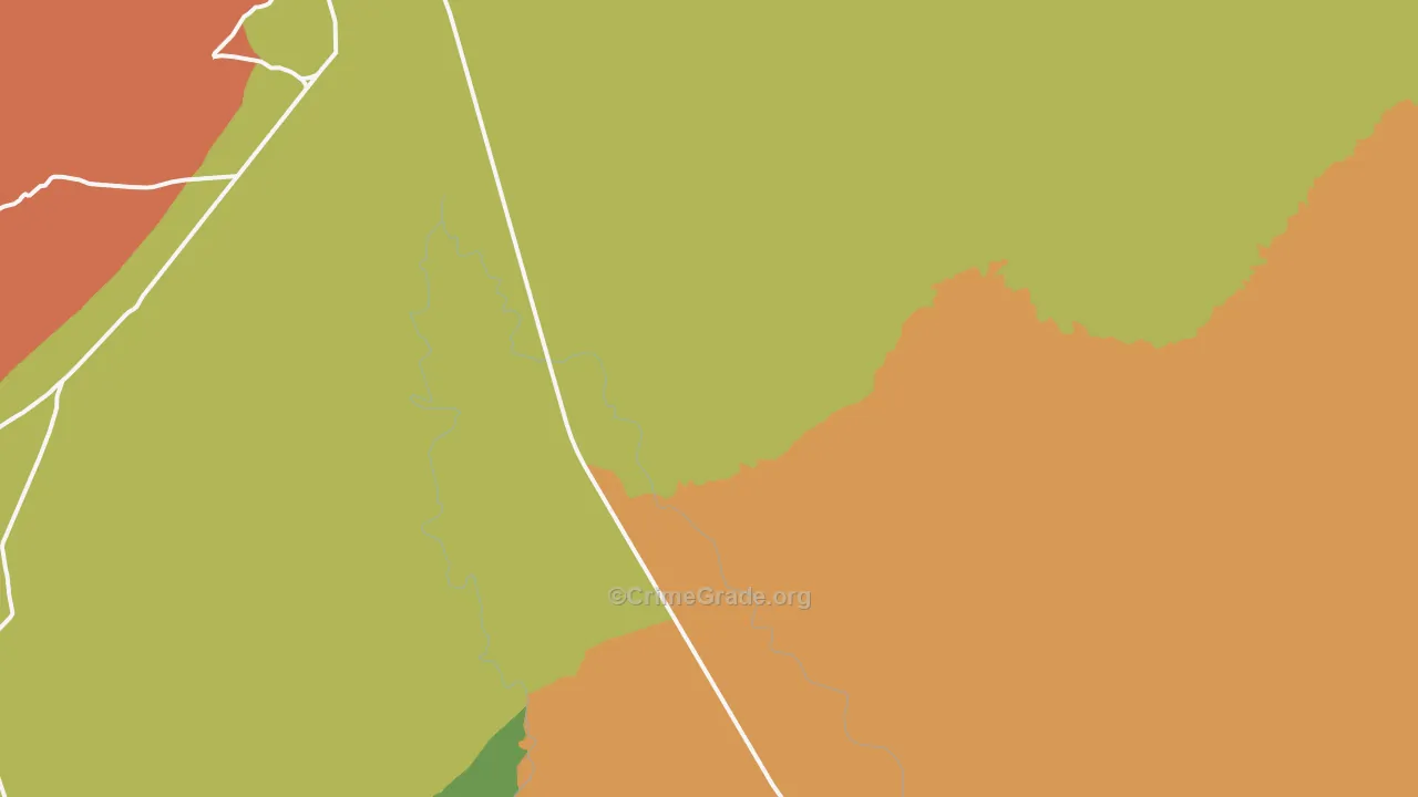 86545, AZ Map of Drug-Related Crime Rates