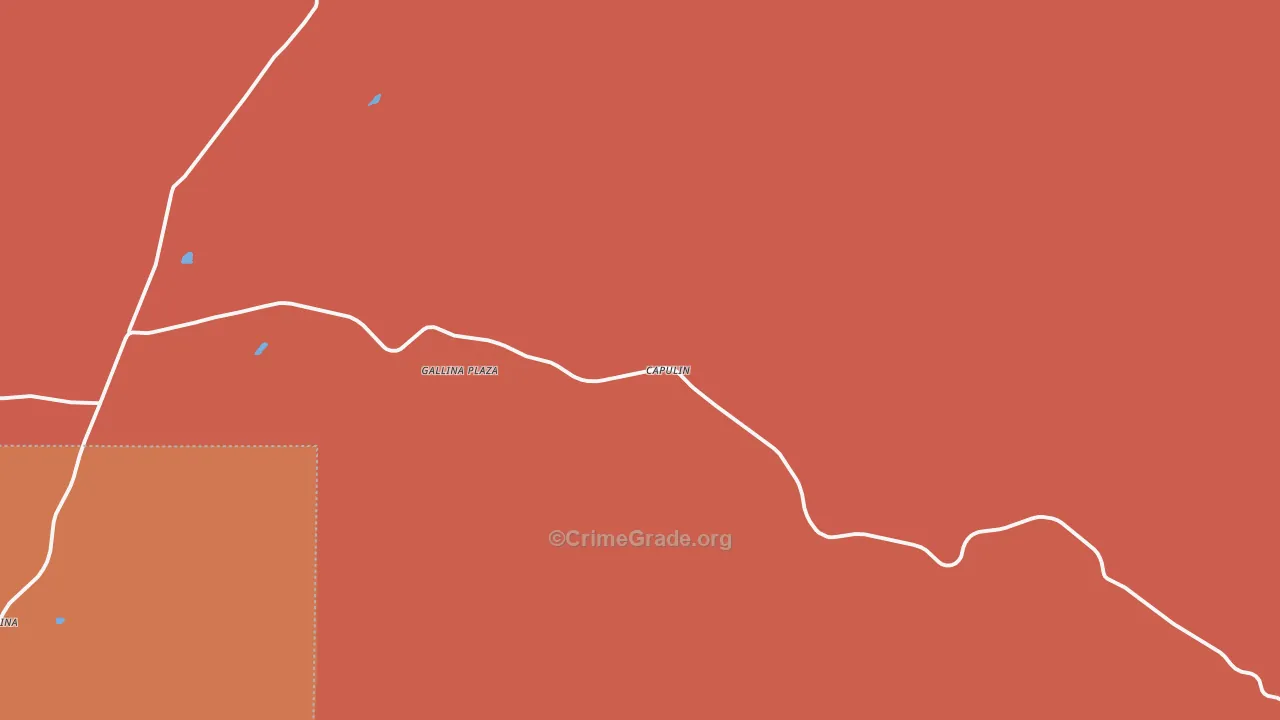 87017, NM Map of Drug-Related Crime Rates