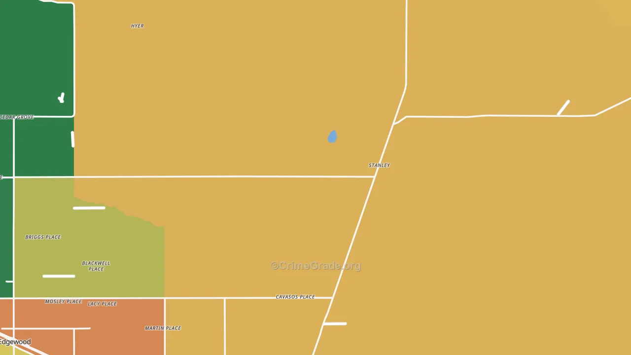 87056, NM Map of Drug-Related Crime Rates