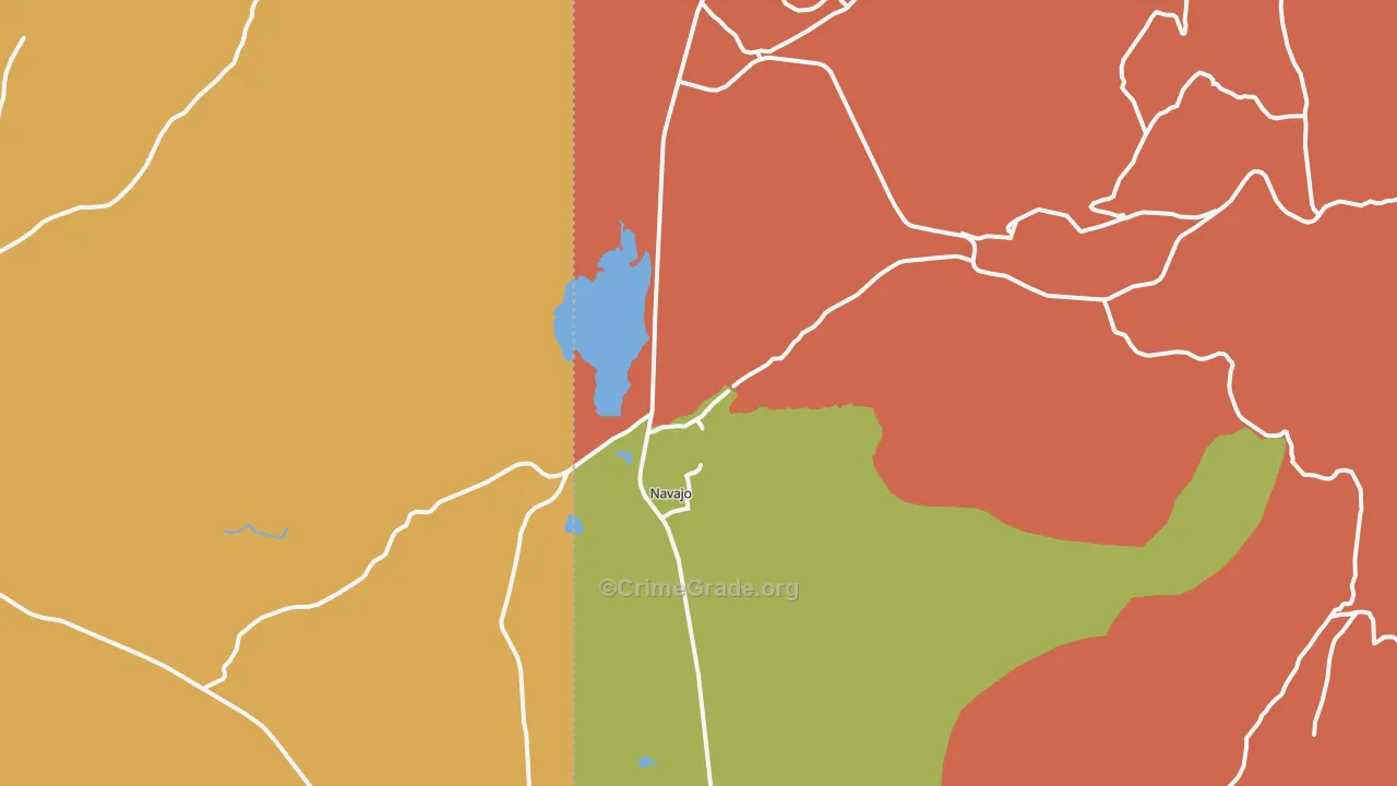 87328, NM Map of Drug-Related Crime Rates