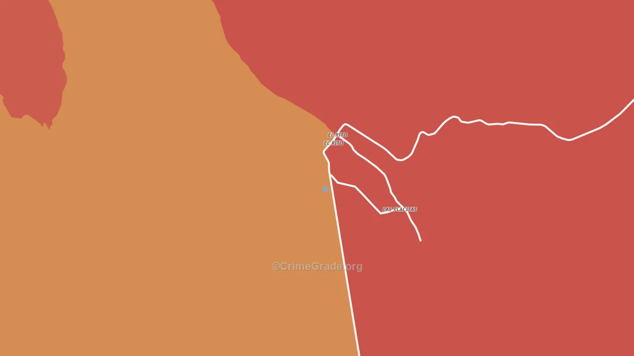 87530, NM Map of Drug-Related Crime Rates