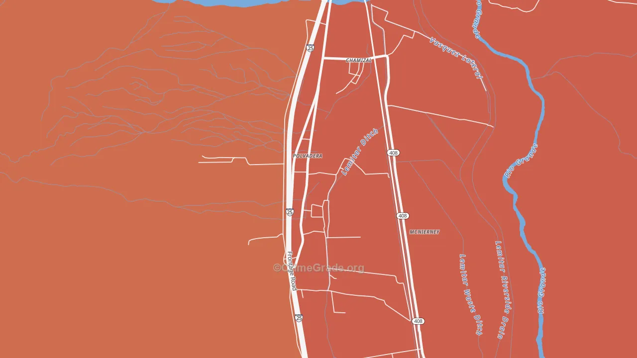87828, NM Map of Drug-Related Crime Rates