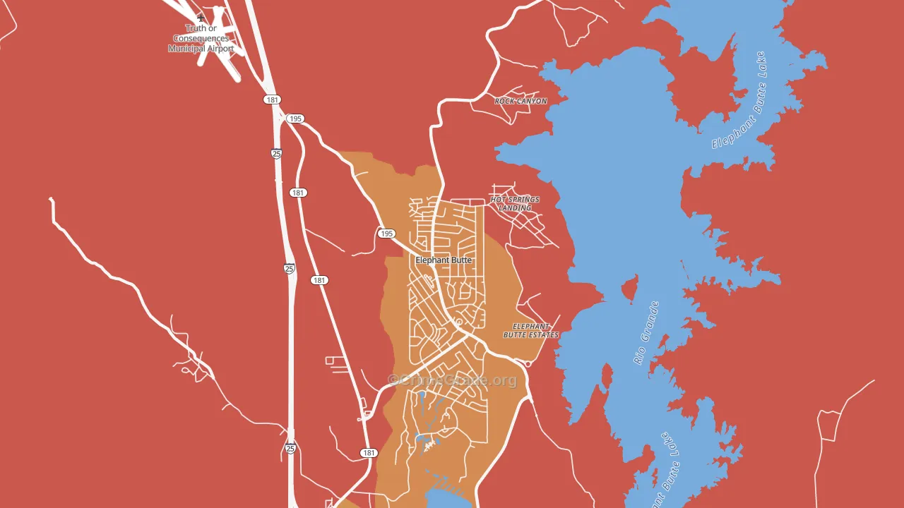 87935, NM Map of Drug-Related Crime Rates