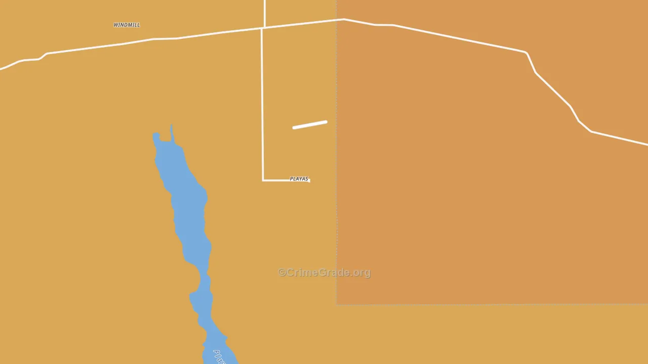 88009, NM Map of Drug-Related Crime Rates
