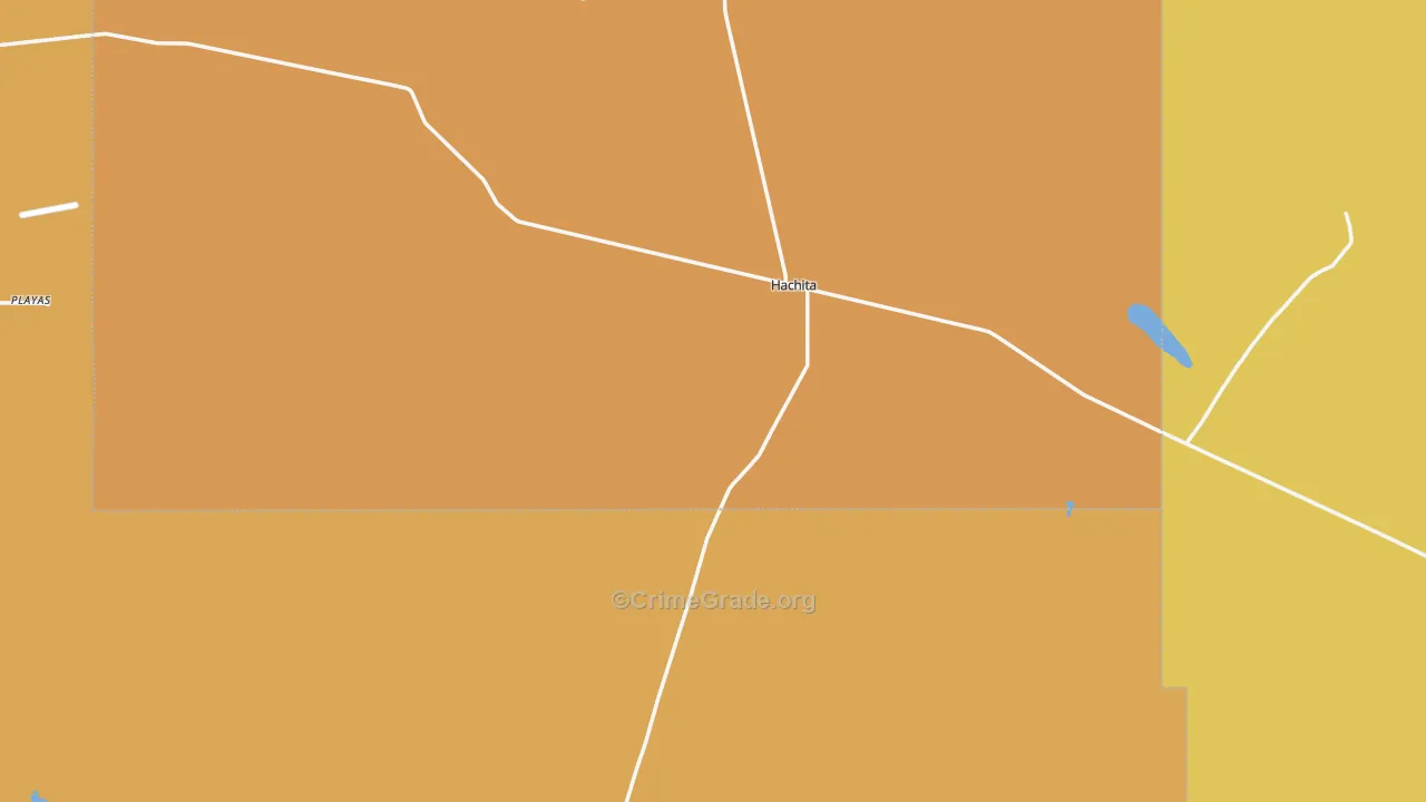 88040, NM Map of Drug-Related Crime Rates